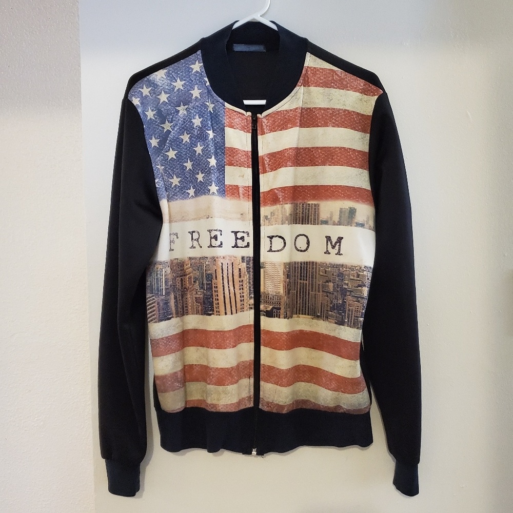 Men's American Flag Jacket